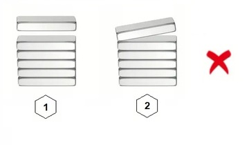 MAGNES NEODYMOWY Z OTWOREM POD WKRĘT 20x3 mm / okrągły / walcowy / mocny