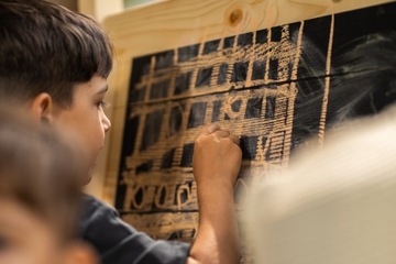 Деревянная песочница закрытая, ЛЕСТНИЦА, ДОСКА