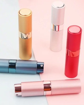 Podróżny Atomizer do Perfum 8ml Butelka Flakonik na Perfumy Przekręcany LUX