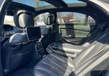 Mercedes Klasa S W222 Limuzyna wersja długa 600 530KM 2015 Mercedes-Benz Klasa S S600 530KM 2015r. auto zarejestrowane i ubezpieczone, zdjęcie 8