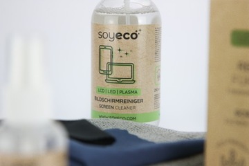 ЧИСТЯЩАЯ ЖИДКОСТЬ ДЛЯ ЭКРАНОВ LCD ТВ, НАБОР LCD МОНИТОРОВ С МИКРОФИБРОВОЙ x3