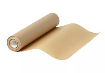 PAPIER DO PIECZENIA SILIKONOWANY BRĄZOWY 50m