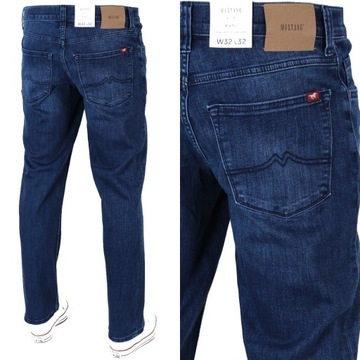 MUSTANG BIG SUR STRAIGHT SPODNIE JEANS _ W38 L32