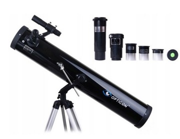 Teleskop Astronomiczny Luneta OPTICON - Discovery 114F900AZ + akcesoria