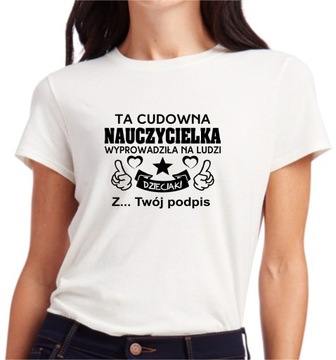 KOSZULKA BLUZKA PREZENT DLA DZIEŃ NAUCZYCIELA 9523