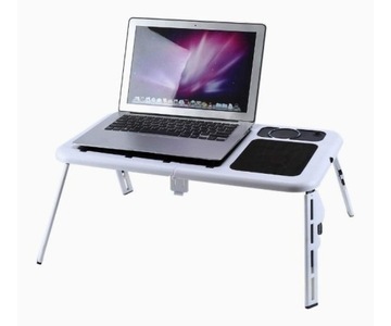 ОХЛАЖДАЮЩИЙ СТОЛ ДЛЯ НОУТБУКА E-TABLE, СКЛАДНОЙ