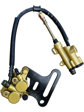 kompletny zestaw hamulcowy cross zacisk pompa klocki tył tylny Kxd Pitbike