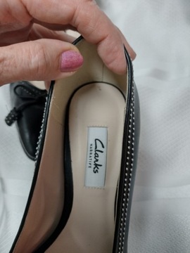 CLARKS NARRATIVE Czółenka damskie rozm 40 /6,5 jak NOWE