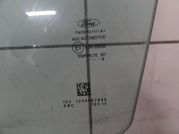 FORD S-MAX MK2 2017 SKLO (OKNO) DVEŘE LEVÝ PŘEDNÍ