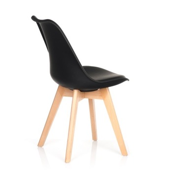 СТУЛ MILANO DESIGN DSW, ЧЕРНЫЙ