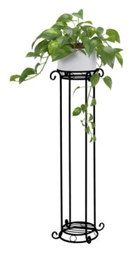 МЕТАЛЛИЧЕСКАЯ ПОДСТАВКА ДЛЯ ЦВЕТОВ В ВИДЕ ЛОФТА - ПАТИНИРОВАННАЯ МЕДЬ