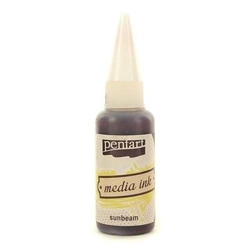 Tusz Alkoholowy Media Ink Pentart Promień Słońca 20ml