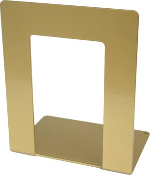 Podpórka do książek Okienko Solidna Metalowa Złota