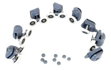 РОЛИКЫ ДЛЯ ДУШЕВОЙ КАБИНЫ КОМПЛЕКТ РОЛИКОВ КОЛЕСА КАБИНЫ