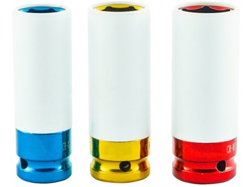 НАБОР УДАРНЫХ ГОЛОВОК ДЛЯ АЛЮМИНИЕВЫХ КОЛЕС CR-MO 17-21