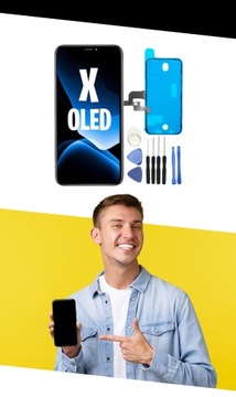 WYŚWIETLACZ EKRAN LCD Do Apple iPhone X HARD OLED + ZESTAW NAPRAWCZY