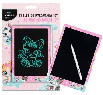 TABLET DO RYSOWANIA 10 cali KOTKI KIDEA XXL