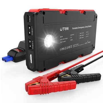 ЗАПУСК POWERBANK JUMP STARTER BOOSTER 1000A 3IN1