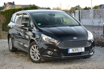Ford S-Max II Van 2.0 TDCi 150KM 2016 LED _ PDC 360 _ Navi _ Asystent Pasa _ 7 osób_ Gwarancja, zdjęcie 17