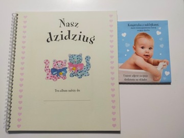 Nasz dzidziuś. Pierwszy rok życia - do uzupełnienia + naklejki /OPIS/