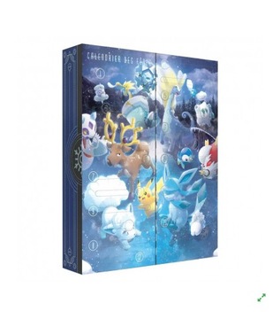 Kalendarz świąteczny 2023 Pokemon wersja francuska