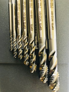 Комплект машинных метчиков FANAR M3-M12 HSSE INOX OPTI Swivel