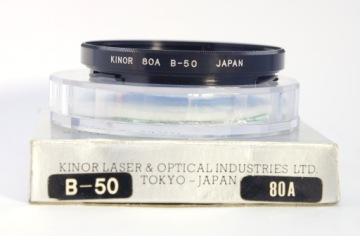 Kinor 80A синий B-50 Япония фильтр Hasselblad