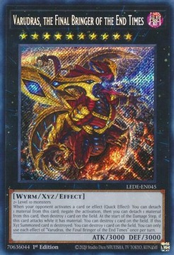 Yu-Gi-Oh! TCG: Varudras, the Final Bringer of the End Times (LEDE)