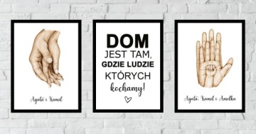 50x40 НАБОР РАМКИ КАРТИН РАМКА ПЛАКАТА РУКИ СЕМЬЯ ЛЮБОВЬ ЛЮБОВЬ РЕБЕНКА