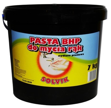 Pasta do mycia rąk piaskowa wiadro 7 kg!