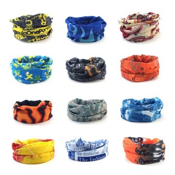 Opaska na głowę welon Multi Bike Turban Szalik Kolarstwo Sporty na świeżym powietrzu 4