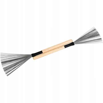 1 Pair Wooden Handle Drum Brushes Percussion
