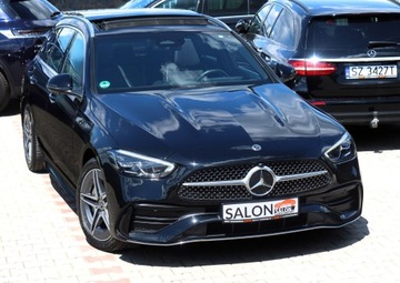 Mercedes Klasa C W206 Kombi Plug-In 2.0 300e 313KM 2023 Mercedes C300e 313 koni 2xAMG Panorama Hak Blis Webasto Ambiente LKA Hi-Fi, zdjęcie 36