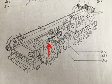Ступица вала приставки AD28 кран TATRA