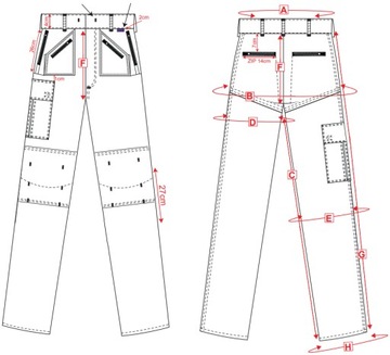 БРЮКИ МУЖСКИЕ РАБОЧИЕ 245 г/м, ПРОЧНЫЕ