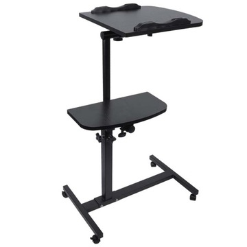 КРОВАТЬ СТОЛИК, ТЕЛЕЖКА, ПОДСТАВКА ДЛЯ НОУТБУКА НА КОЛЕСАХ, МОБИЛЬНАЯ, РЕГУЛИРУЕМАЯ