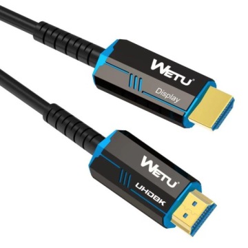 Hdmi 2.1 optický kabel Aoc 30 m 8K 60 Hz 4K 120 Hz Wetu Premium Optický