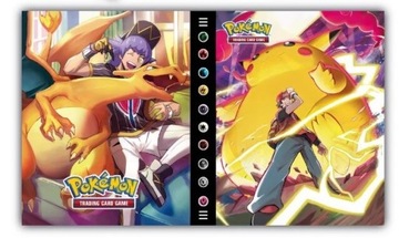 Коллекционный альбом для 240 карточек Покемон Пикачу + бесплатный подарочный набор из 100 карточек