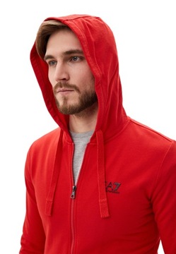 Худи с логотипом EMPORIO ARMANI RED XXL