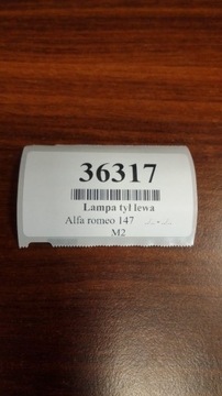 ALFA ROMEO 147 FACELIFT SVĚTLO LEVÝ ZADNÍ