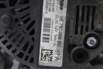ALTERNÁTOR 9678048880 CITROEN PEUGEOT 1.6 HDI