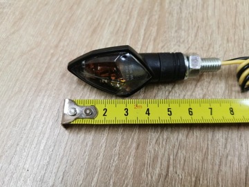 Указатель поворота MINI, дымчато-белый, M8x1,25 H6W 12V