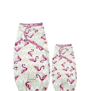 Детское одеяло Newborn Спальник для коляски Фламинго (0-3М)