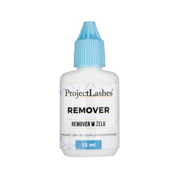 Project Lashes REMOVER w żelu 15 ML