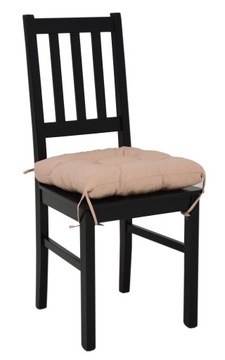 4 стула SOLID с подушкой + стол ДУБ 90х90/120