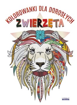 Kolorowanki dla dorosłych. Zwierzęta SZCZEGÓŁOWA