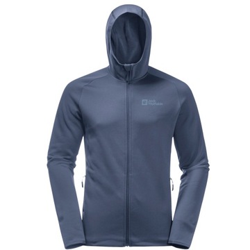 Męska bluza Jack Wolfskin Baiselberg Hooded FZ M 1710541-1292 XL