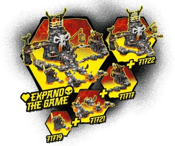 LEGO NINJAGO 71721 СКЕЛЕТ БЕЛОГО ДРАКОНА-ВОЛШЕБНИКА 71721