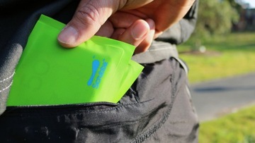 SCRUBBA Ультратонкий дорожный кошелек 7г Зеленый