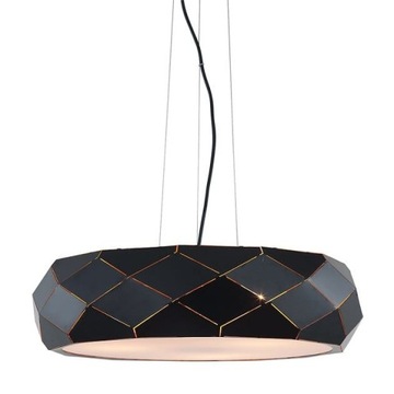 ŻYRANDOL LAMPA WISZĄCA SUFITOWA LED Reus czarna
